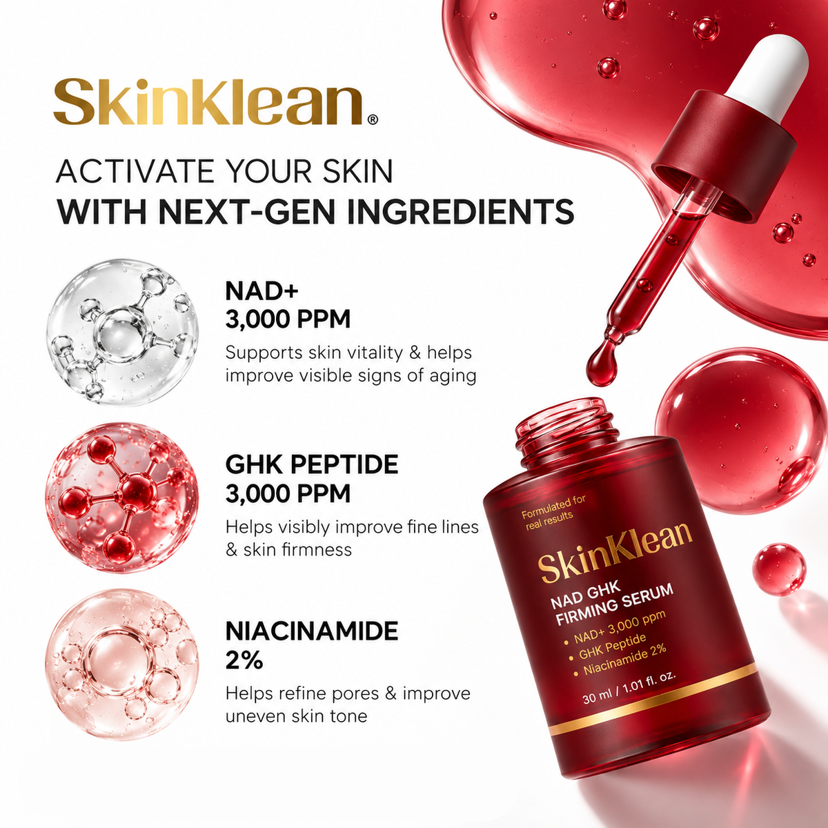 NAD GHK® Firming Serum