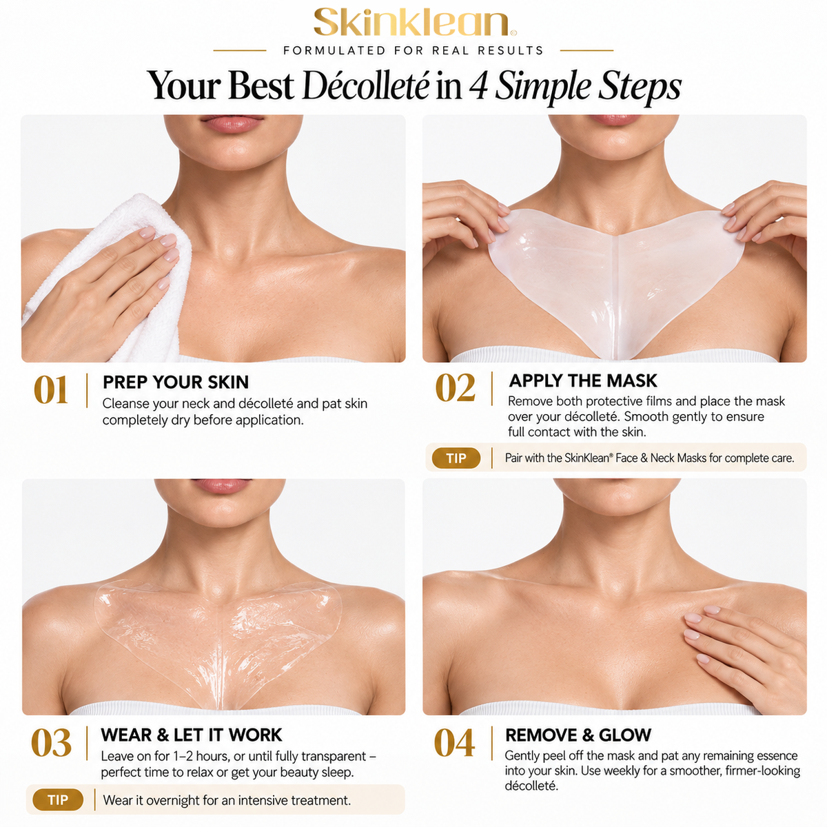 Triple Collagen® Plumping Gel Décolleté Mask