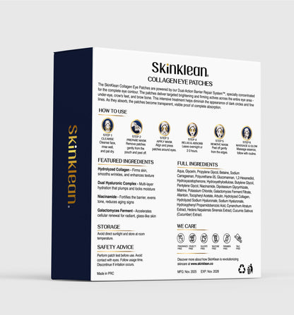 SkinKlean© Collagen Eye Patches