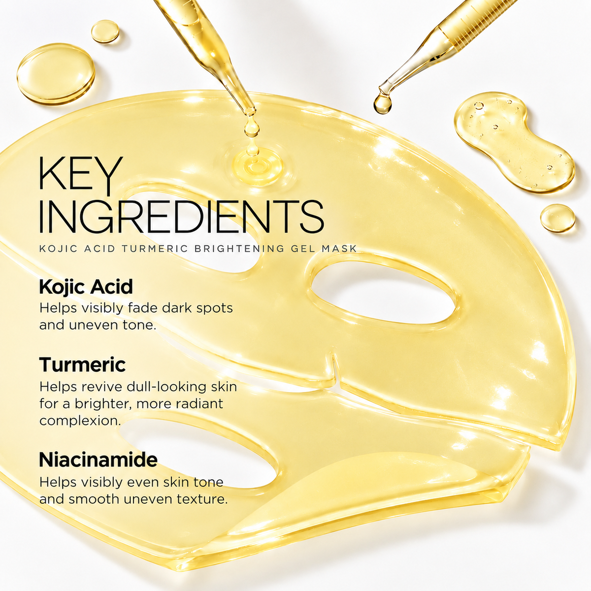 Kojic Acid Turmeric® Brightening Gel Mask