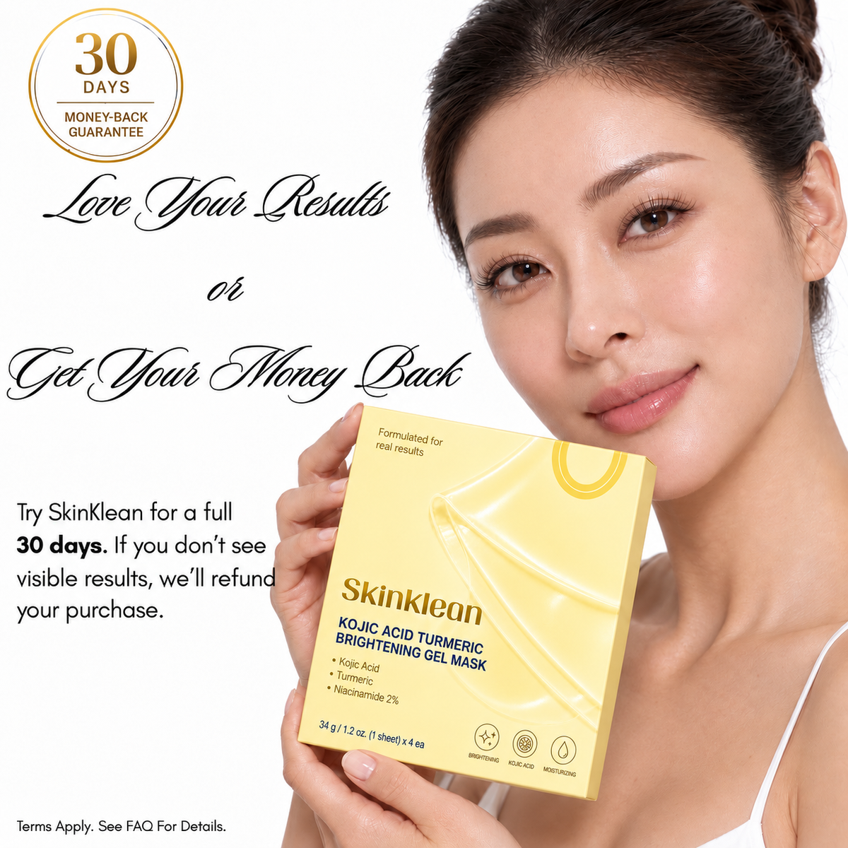 Kojic Acid Turmeric® Brightening Gel Mask