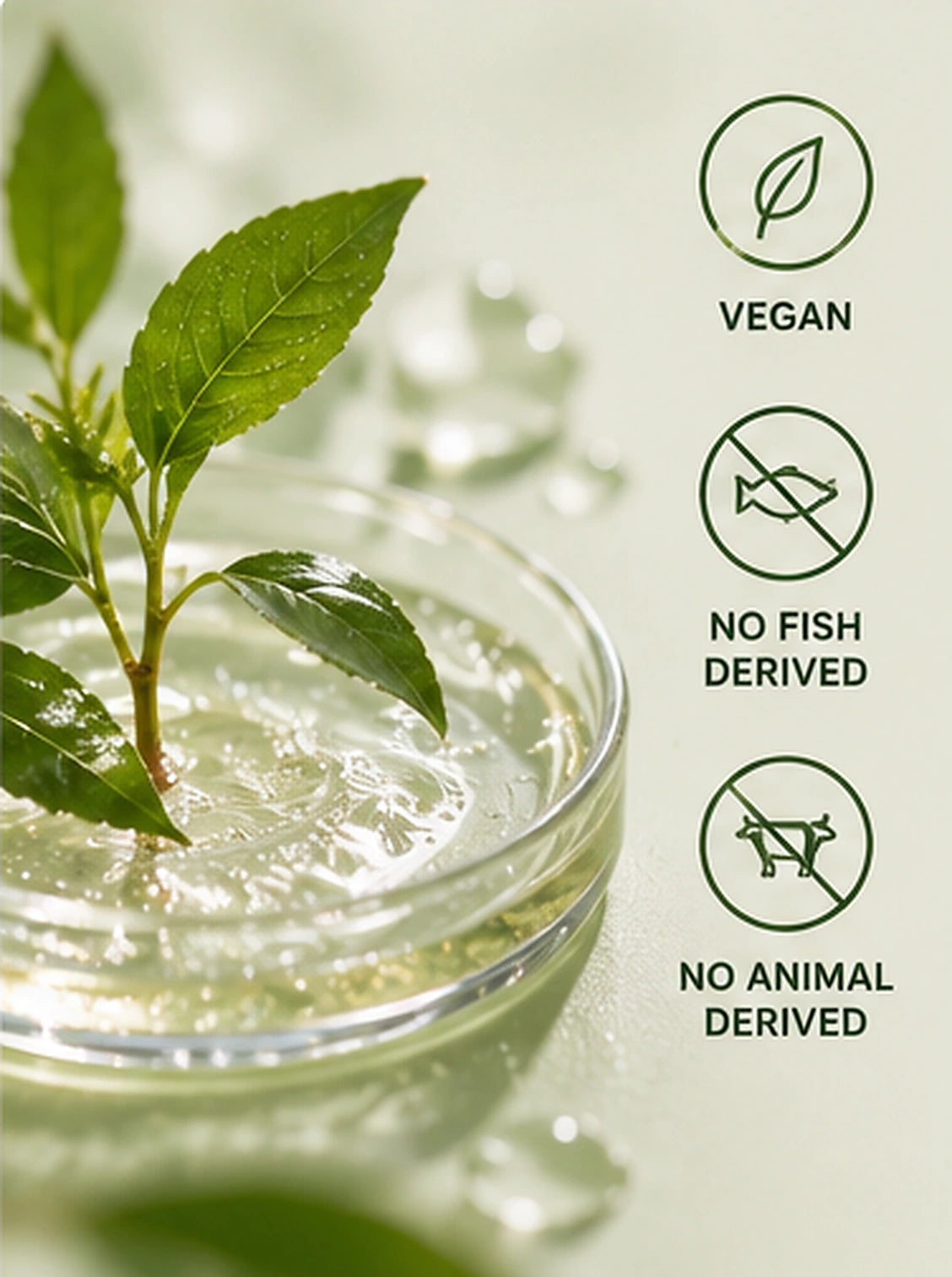 Clean, vegan SkinKlean collagen mask formula